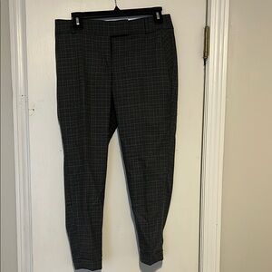 LOFT Black Dress Pants Tapered Fit